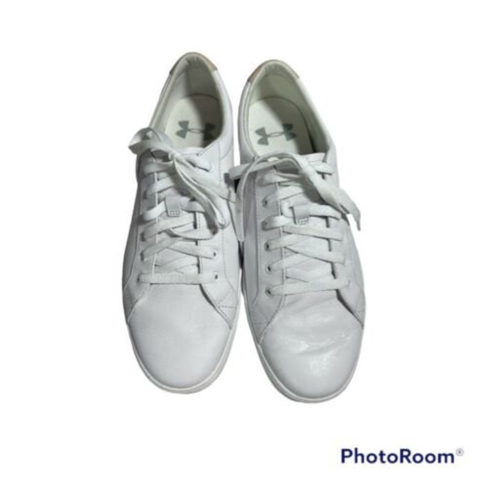 Women UA Under Armour Modern Court Lace Tennis Shoes Sneakers white 3020761-100